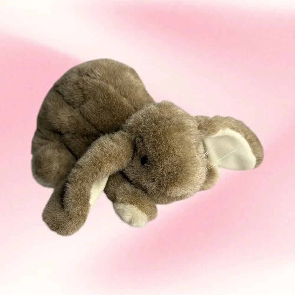 Vintage Folkmanis FolkTails Lop Ear Rabbit Hand Puppet 12